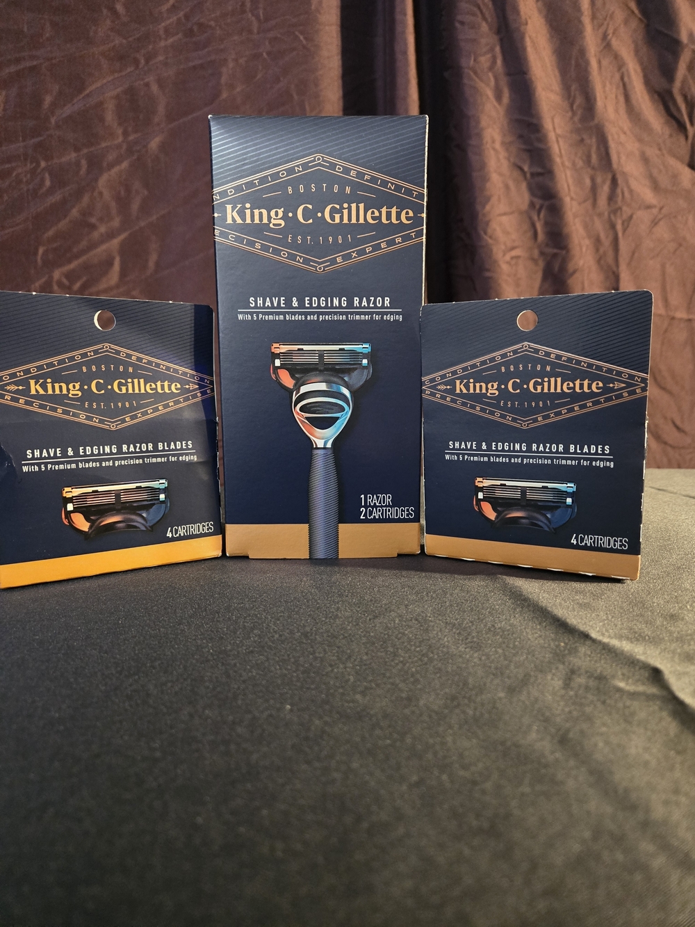 Men's Shave & Edging Razor - King C Gillette